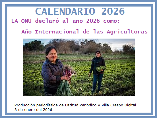 CALENDARIO 2026